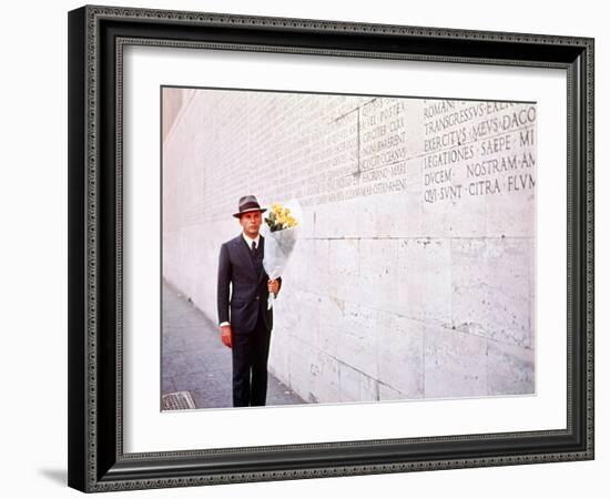 The Conformist, (AKA Il Conformista), Jean-Louis Trintignant, 1970-null-Framed Photo