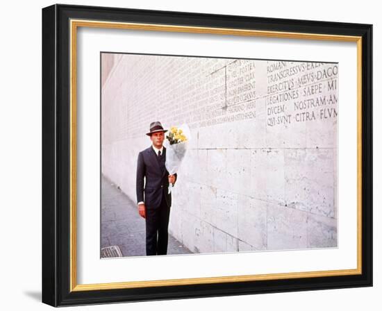 The Conformist, (AKA Il Conformista), Jean-Louis Trintignant, 1970-null-Framed Photo