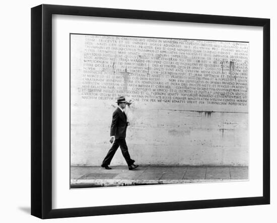 The Conformist, (aka Il Conformista), Jean Louis Trintignant, 1970-null-Framed Photo