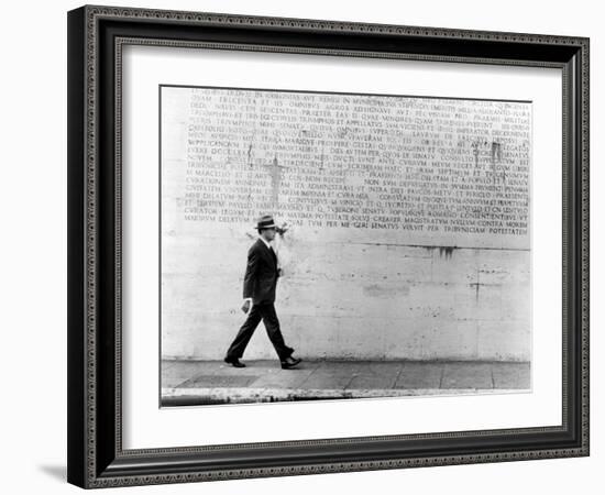 The Conformist, (aka Il Conformista), Jean Louis Trintignant, 1970-null-Framed Premium Photographic Print