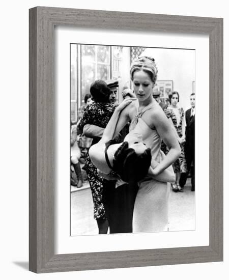 The Conformist, (aka Il Conformista), Stefania Sandrelli, Dominique Sanda, 1970-null-Framed Photo