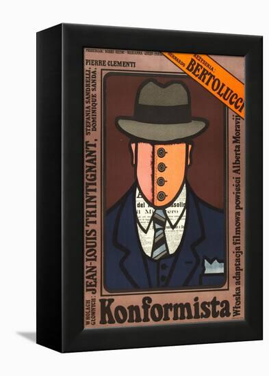 The Conformist-null-Framed Stretched Canvas