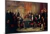The Congress of Paris in 1856-Édouard Louis Dubufe-Mounted Giclee Print