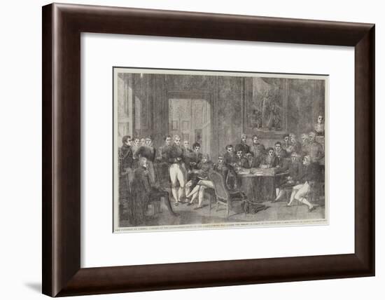 The Congress of Vienna-Edmond Morin-Framed Giclee Print