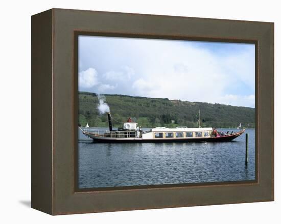 The Coniston Gondola, Lake District, Cumbria, England-Peter Thompson-Framed Premier Image Canvas