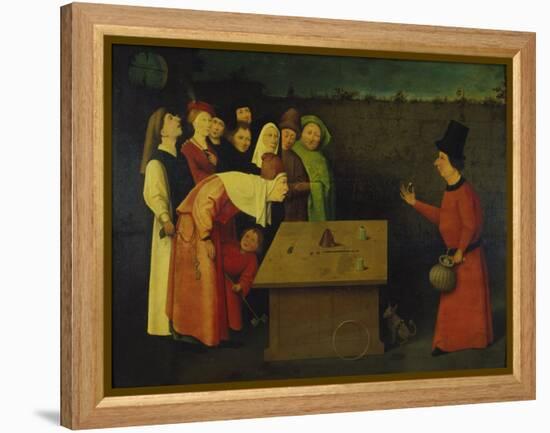 The Conjuror, 1475-80-Hieronymus Bosch-Framed Premier Image Canvas