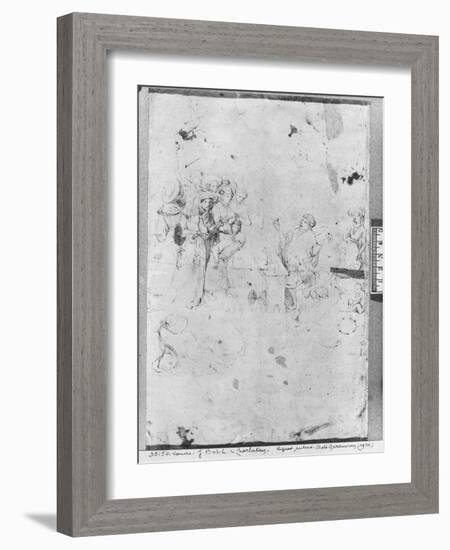 The Conjuror-Hieronymus Bosch-Framed Giclee Print