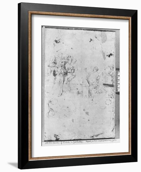 The Conjuror-Hieronymus Bosch-Framed Giclee Print