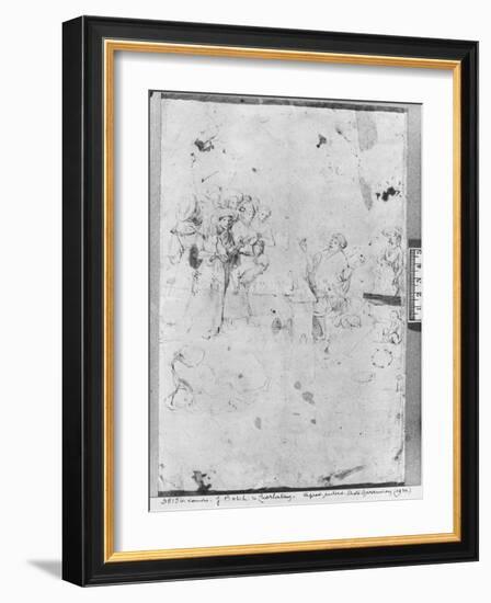 The Conjuror-Hieronymus Bosch-Framed Giclee Print