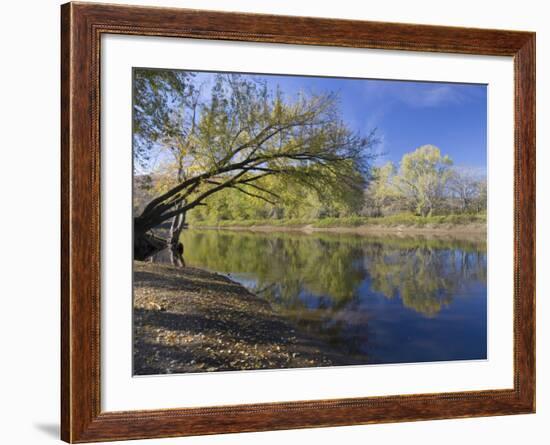 The Connecticut River in Maidstone, Vermont, USA-Jerry & Marcy Monkman-Framed Photographic Print