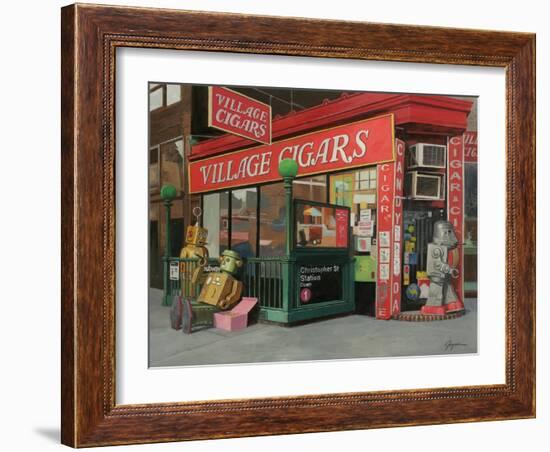 The Connoisseurs 2-Eric Joyner-Framed Giclee Print