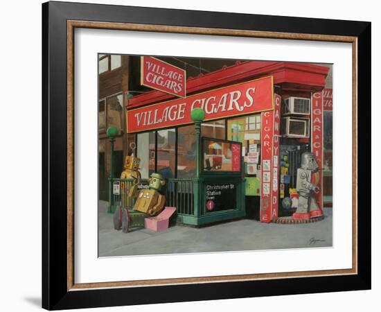 The Connoisseurs 2-Eric Joyner-Framed Giclee Print