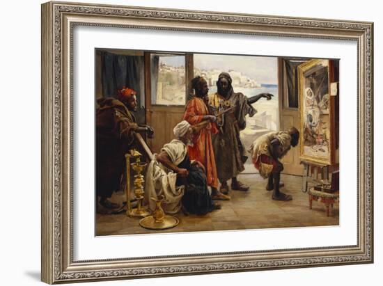 The Connoisseurs-Gyula Tornai-Framed Giclee Print