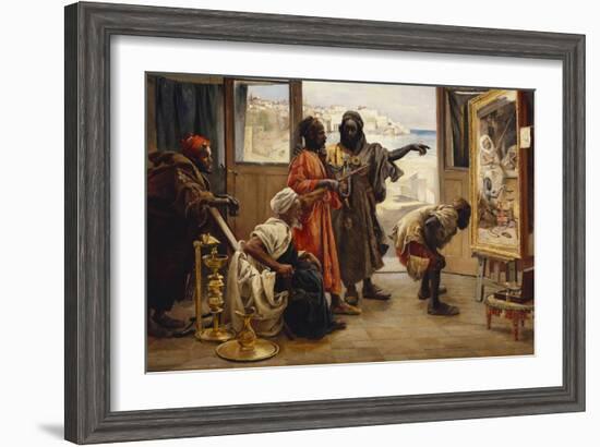 The Connoisseurs-Gyula Tornai-Framed Giclee Print