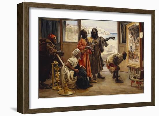 The Connoisseurs-Gyula Tornai-Framed Giclee Print