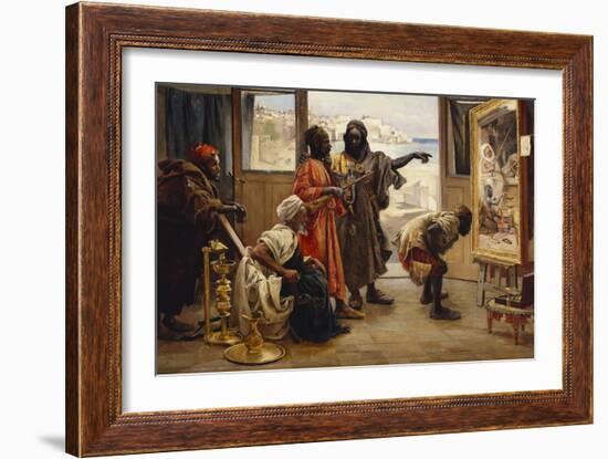 The Connoisseurs-Gyula Tornai-Framed Giclee Print