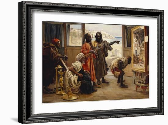 The Connoisseurs-Gyula Tornai-Framed Giclee Print