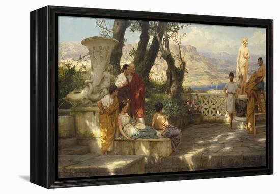 The Connoisseurs-Hendrik Siemiradzki-Framed Premier Image Canvas