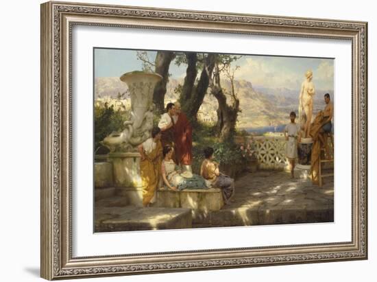 The Connoisseurs-Hendrik Siemiradzki-Framed Giclee Print