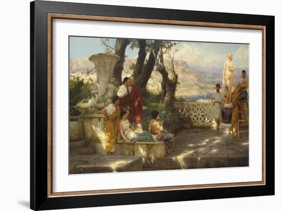 The Connoisseurs-Hendrik Siemiradzki-Framed Giclee Print