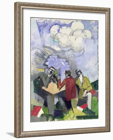 The Conquest of the Air, 1913-Roger de La Fresnaye-Framed Giclee Print