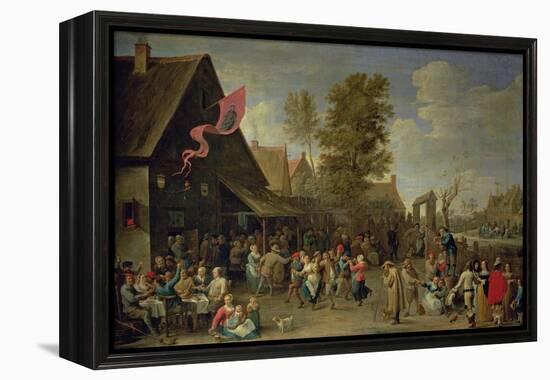 The Consecration of a Village Church, circa 1650-David Teniers the Younger-Framed Premier Image Canvas