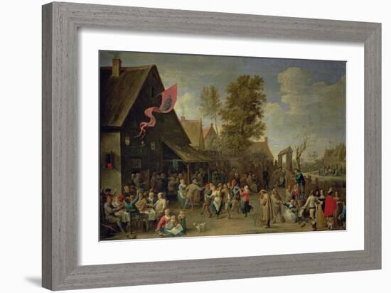 The Consecration of a Village Church, circa 1650-David Teniers the Younger-Framed Giclee Print