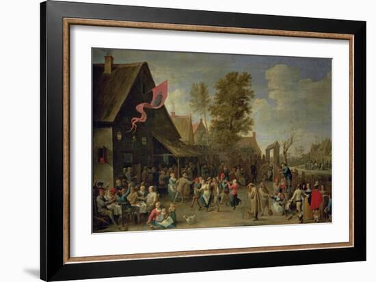 The Consecration of a Village Church, circa 1650-David Teniers the Younger-Framed Giclee Print