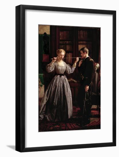 The Consecration-George Cochran Lambdin-Framed Art Print