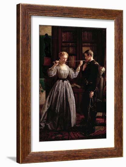 The Consecration-George Cochran Lambdin-Framed Art Print