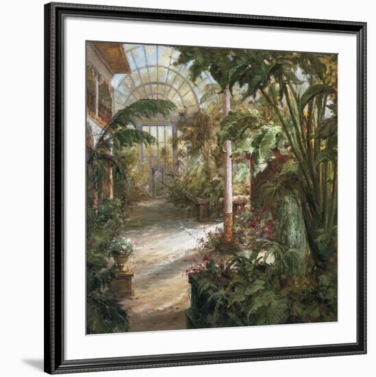 The Conservatory-Haibin-Framed Art Print