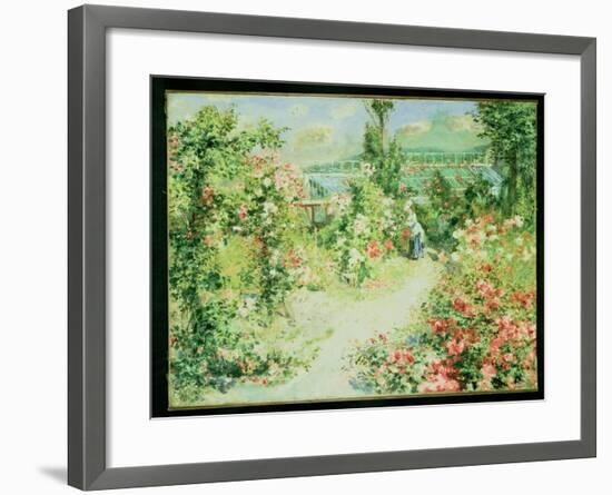 The Conservatory-Pierre-Auguste Renoir-Framed Giclee Print