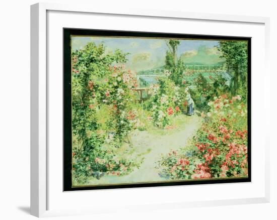 The Conservatory-Pierre-Auguste Renoir-Framed Giclee Print