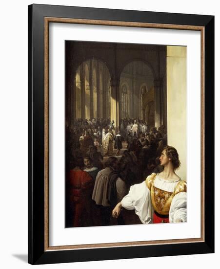 The Conspiracy of Lampugnani, 1826-1829-Francesco Hayez-Framed Giclee Print