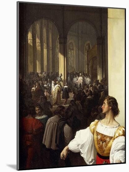 The Conspiracy of Lampugnani, 1826-1829-Francesco Hayez-Mounted Giclee Print