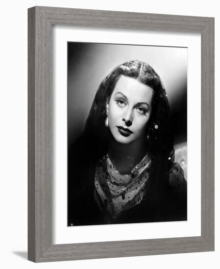 The Conspirators, Hedy Lamarr, 1944-null-Framed Photo