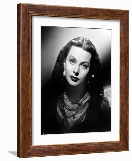 The Conspirators, Hedy Lamarr, 1944-null-Framed Photo