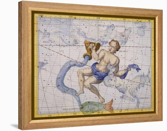 The Constellation of Aquarius by James Thornhill-Stapleton Collection-Framed Premier Image Canvas