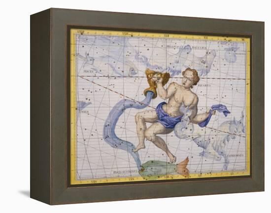 The Constellation of Aquarius by James Thornhill-Stapleton Collection-Framed Premier Image Canvas