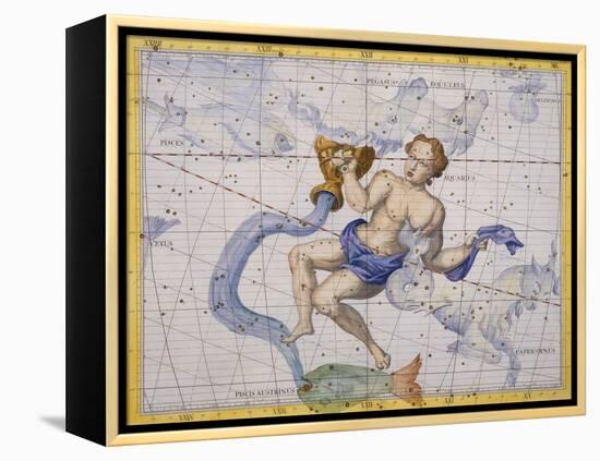 The Constellation of Aquarius by James Thornhill-Stapleton Collection-Framed Premier Image Canvas