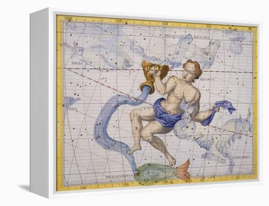 The Constellation of Aquarius by James Thornhill-Stapleton Collection-Framed Premier Image Canvas