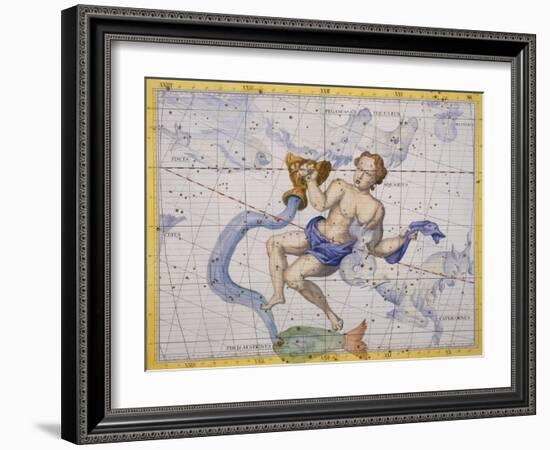 The Constellation of Aquarius by James Thornhill-Stapleton Collection-Framed Giclee Print