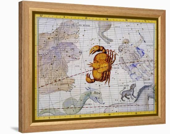 The Constellation of Cancer by James Thornhill-Stapleton Collection-Framed Premier Image Canvas
