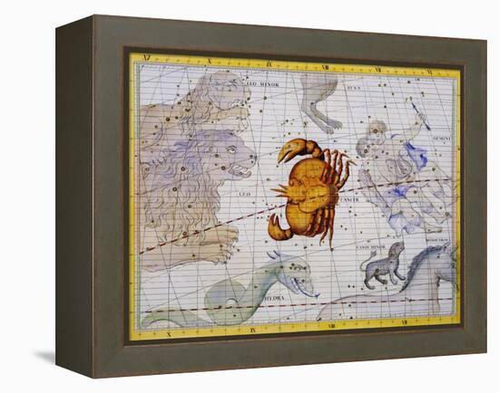 The Constellation of Cancer by James Thornhill-Stapleton Collection-Framed Premier Image Canvas