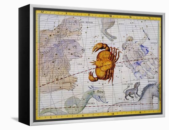 The Constellation of Cancer by James Thornhill-Stapleton Collection-Framed Premier Image Canvas