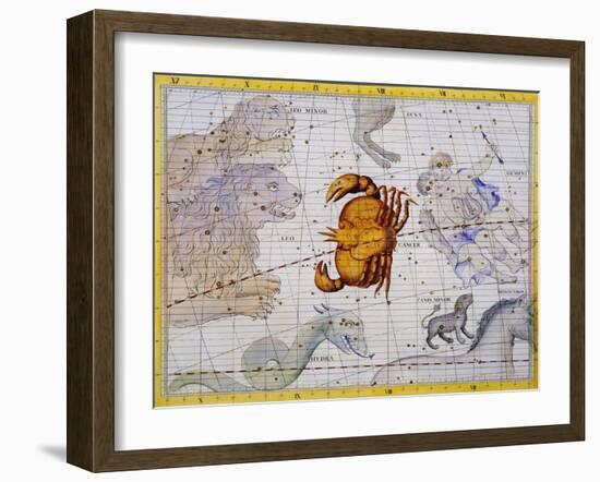 The Constellation of Cancer by James Thornhill-Stapleton Collection-Framed Giclee Print