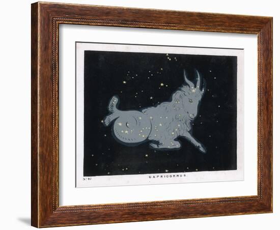 The Constellation of Capricorn-Charles F. Bunt-Framed Art Print