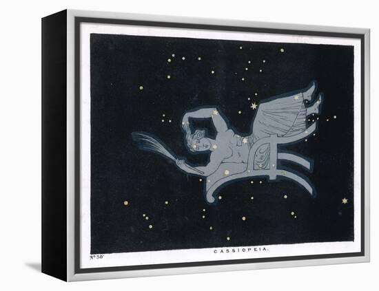 The Constellation of Cassiopeia a Woman Seated-Charles F. Bunt-Framed Stretched Canvas