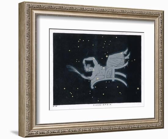 The Constellation of Cassiopeia a Woman Seated-Charles F. Bunt-Framed Premium Giclee Print