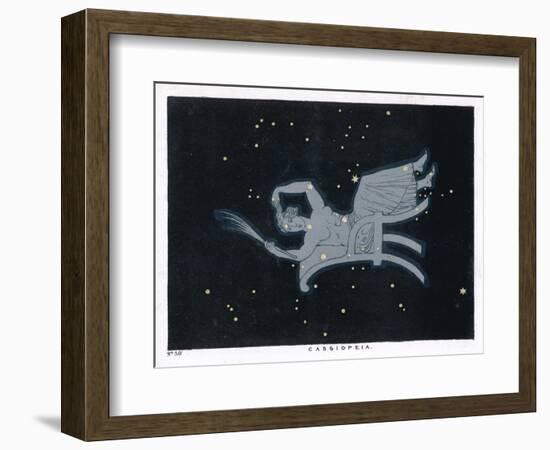 The Constellation of Cassiopeia a Woman Seated-Charles F. Bunt-Framed Premium Giclee Print